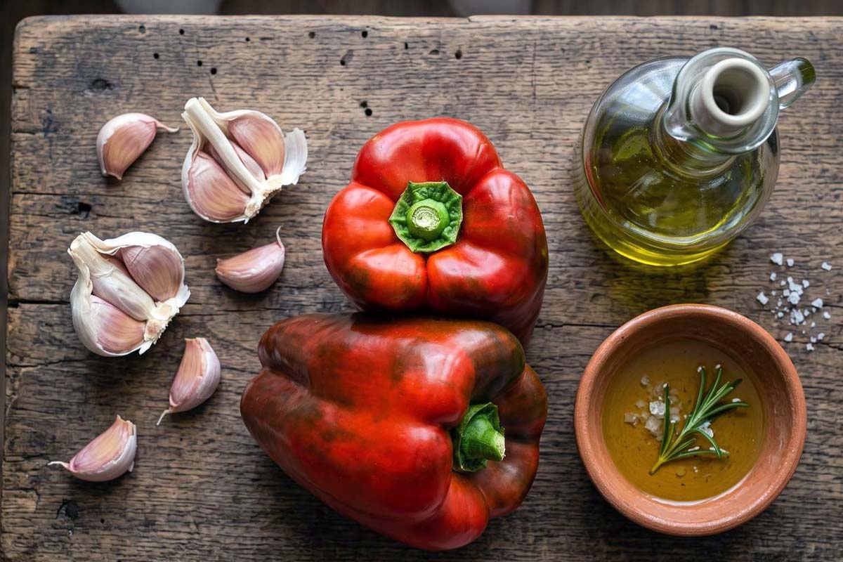 Pimientos asados del bierzo