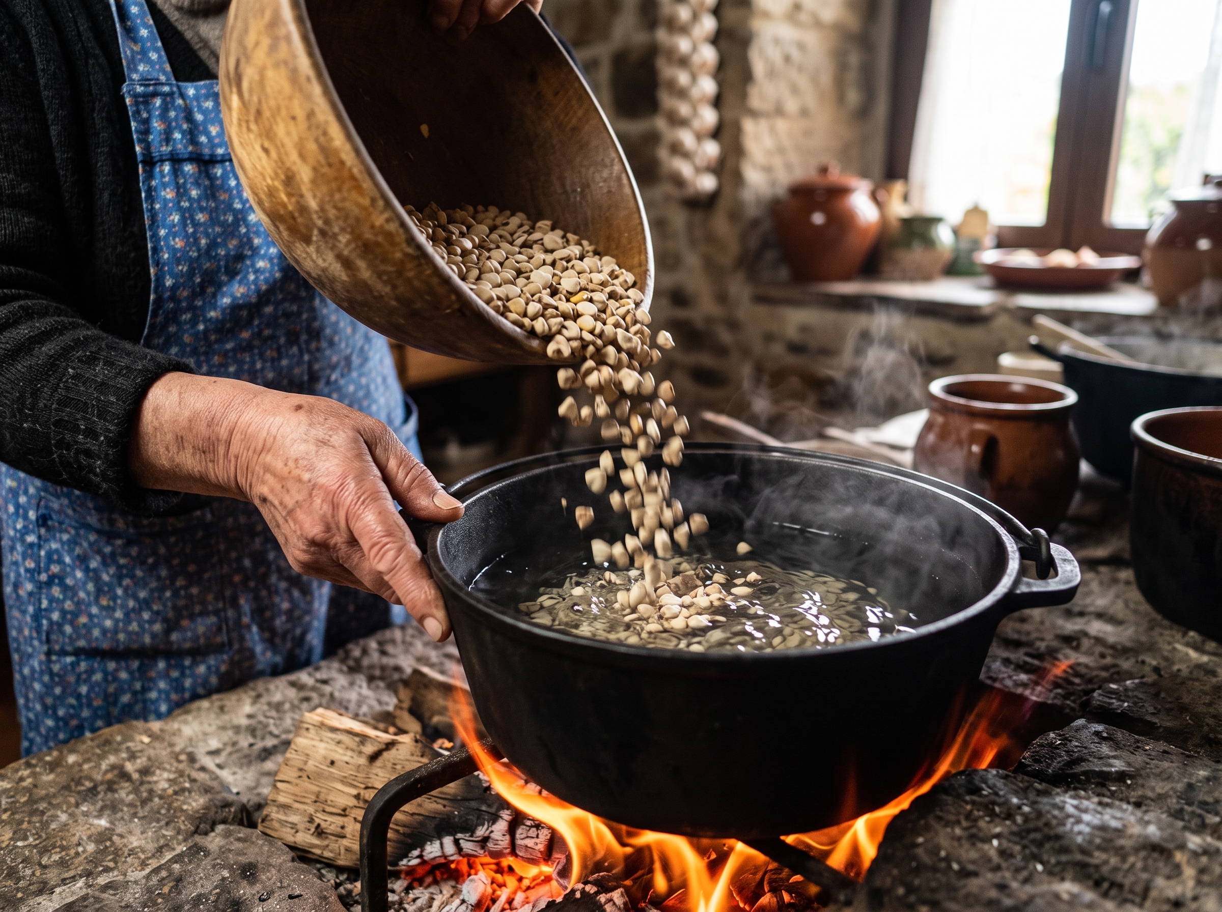 Los titos son una legumbre, también conocida como almorta o muela.