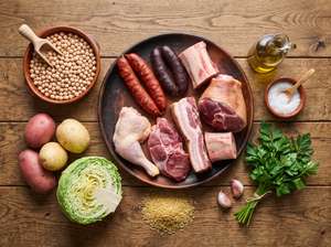 Ingredientes receta cocido leonés