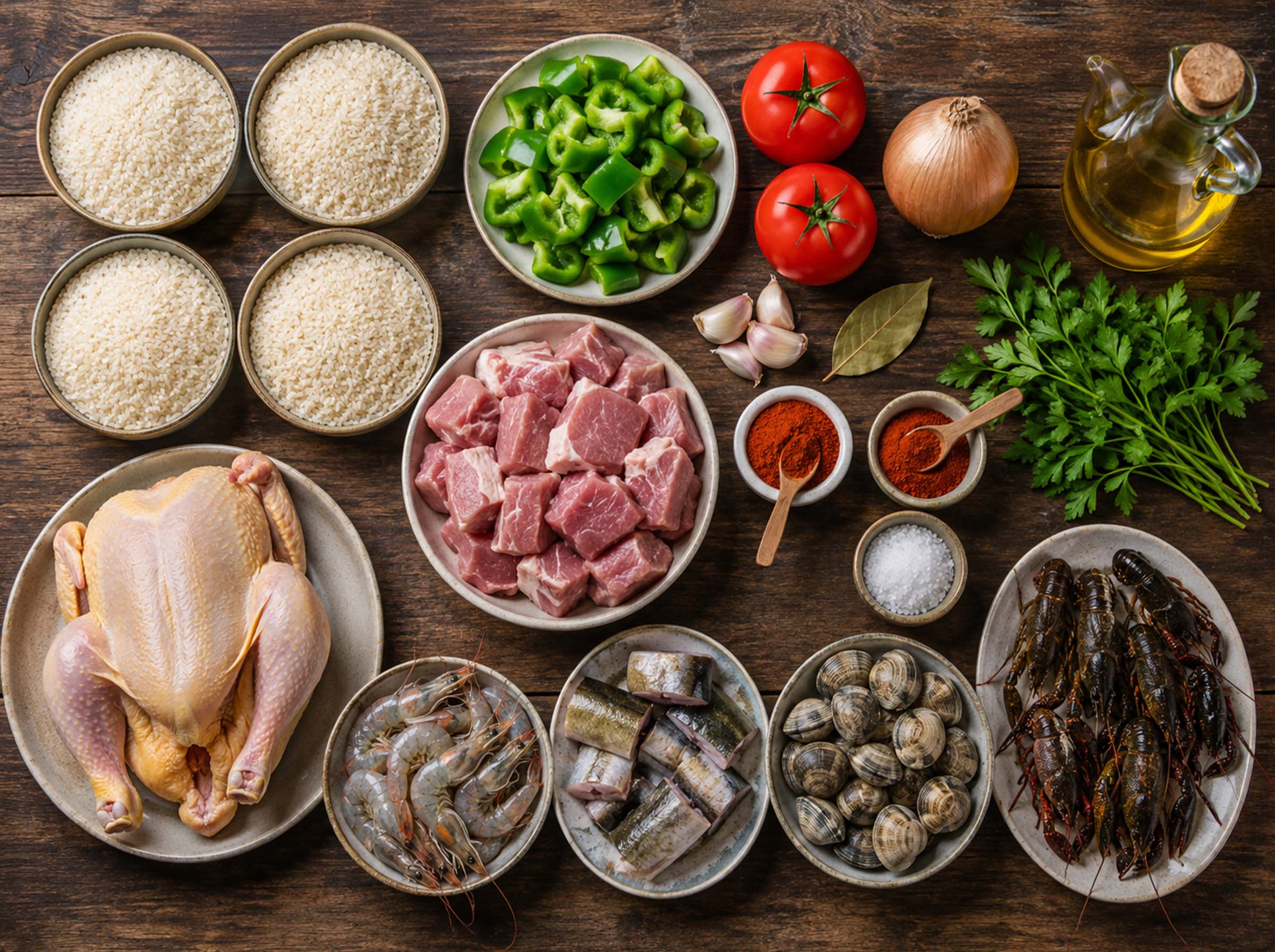 Ingredientes receta arroz a la leonesa