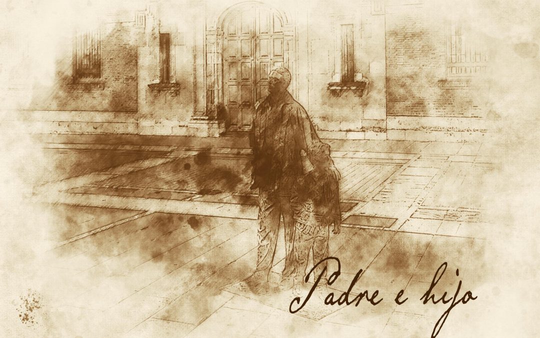 Escultura ‘Padre e hijo’